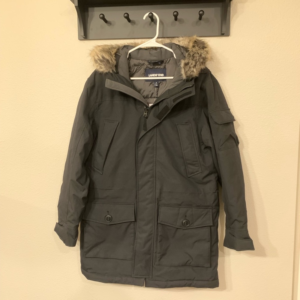 NWT Land’s End Men’s small heavy duty parka